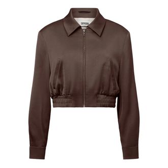 Drykorn Dames, Jassen, Bruin, Maat: XS Satijn