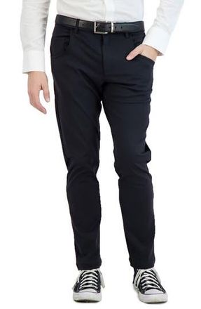 Levinas All Day Everyday Stretch Tech Chino Pants in Black at Nordstrom Rack, Size 28 X 30