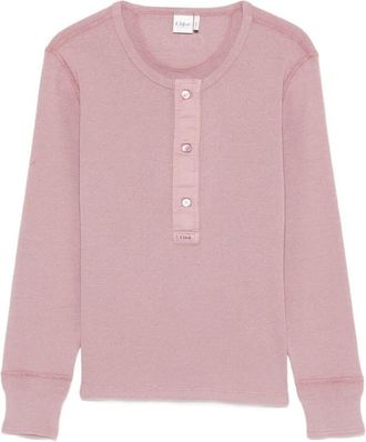 Chlo&eacute; Fitted Henley Cotton Jersey Shirt