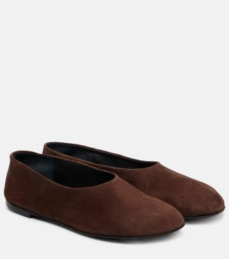 Proenza Schouler Glove suede ballet flats
