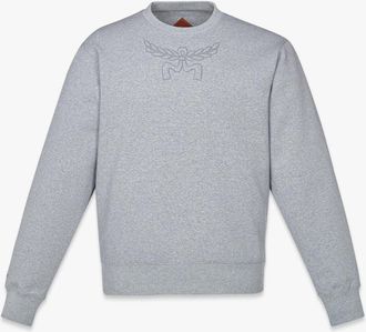 MCM Essential Laurel Ponte Sweatshirt in Grey at Nordstrom, Size Medium It
