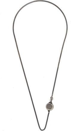 Werkstatt M&uuml;nchen Zilveren Hanger Ketting - Dames - Kettingen - Grijs - ONE Size - Accessoires