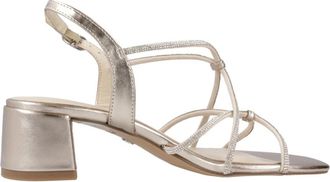 Tamaris Elegante High Heel Sandalen - Dames - Sandalen met hakken - Geel - 37 EU - Schoenen