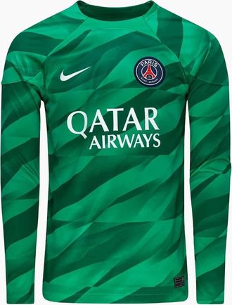 Nike Mens Nike PSG Green Long Sleeve Goalkeeper Top - Size: 36