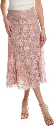Michael Kors Silk-Blend Lace Dance Skirt