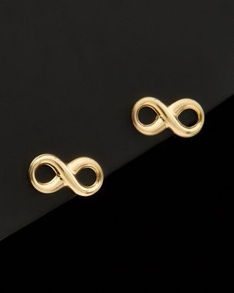 Italian Gold, Inc 14K Italian Gold Infinity Studs