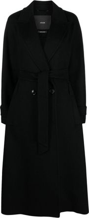 Max Mara Adda double-breasted cashmere coat - women - Cashmere - 42 - Black
