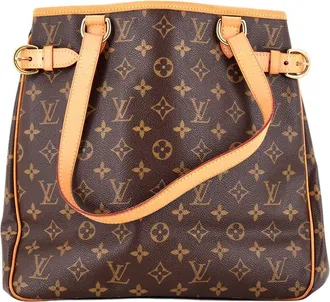 Louis Vuitton Brown Monogram Canvas Batignolles Vertical (Authentic Pre-Loved)