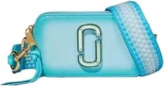 Marc Jacobs Snapshot Crossbody Bag - Dames - Schoudertassen - Blauw - ONE Size - Leer - Tassen