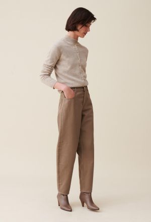 Claudie Pierlot Jean Luc mom taupe
