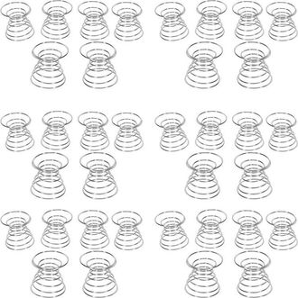 OEM 36 Piezas De Soporte Para Plantas A&eacute;reas, Contenedor Para Plantas A&eacute;reas Tillandsia, Soportes De Exhibici&oacute;n De Plantas De Acero Inoxidable, Base De Pi