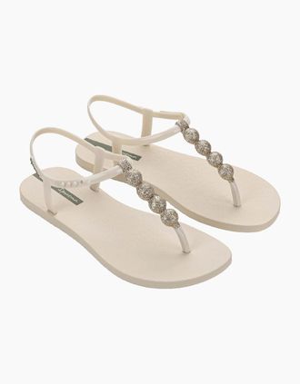 Ipanema Womens Ipanema Womens Class Easy On Glow Fem Flip Flops - Tan - Size: 5