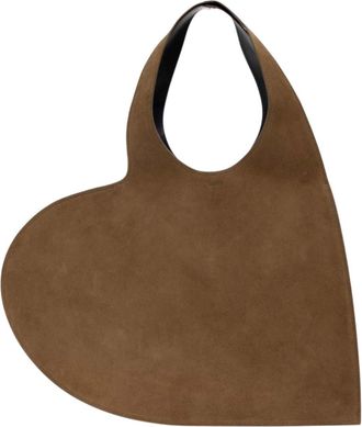 Coperni Brown Heart Large Tote