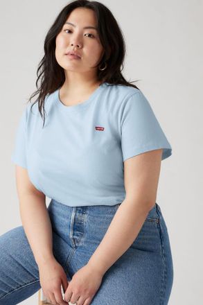 Levi's Perfect Tee (Plus Size) - Mujer - 2X - Azul / Chambray Blue
