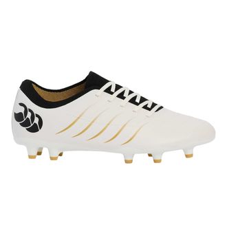 Canterbury Of New Zealand Mens Phoenix 2.0 Pro Firm Ground Boots (White) - Size UK 10.5