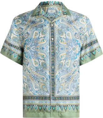Etro Paisley-print Silk Shirt
