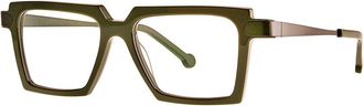 Theo Pair 007 Frame - unisex - Accessoires - Groen - Maat: 49 MM