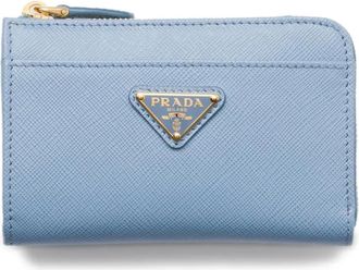 Prada Portachiavi in pelle Saffiano - Blu