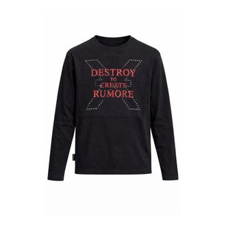 John Richmond Hombre, Camisetas, Negro, Talla: S