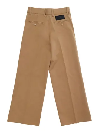 Maison Margiela Wool-Blend Trousers - Brown