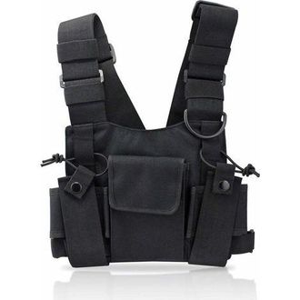 OEM Ri&ntilde;onera Para Radio Walkie Talkie, Mochilas Con Arn&eacute;s De Nailon, Funda Para Radios Bidireccionales, Estuche De Transporte Con Correa Ajustable Para El