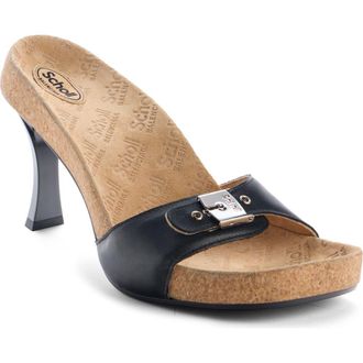 Balenciaga x Scholl Sandal in Black/Silver at Nordstrom Rack, Size 7Us / 37Eu