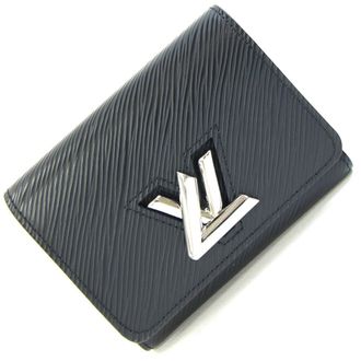 Louis Vuitton Noir Epi Leather Wallet (Tri-Fold) (Pre-Owned)