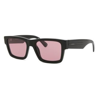 Prada Pink Rectangular Mens Sunglasses PR 25ZS 1AB05Z 56