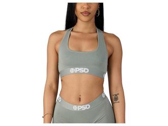PSD Sage Modal Solid Sports Bra Womens Bra Green : XL, Cotton/Elastane/Modal