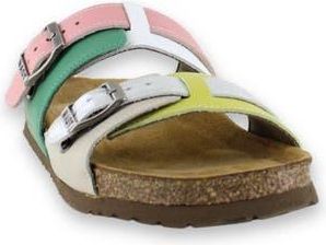 Naot Santa Cruz Sandal in Jade Ivory White Lime at Nordstrom Rack, Size 11Us / 42Eu