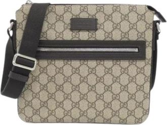 Gucci Pre-owned Vintage Schoudertas - unisex - Vintage Schoudertas - Beige - ONE Size - Vintage