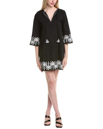 Johnny Was Petite Hannah Linen-Blend Dress