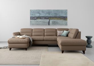 Sit&more Wohnlandschaft &raquo;Mellum U-Form&laquo; Federkern, wahlweise mit Bettfunktion, Stauraum und Armteilfunktion