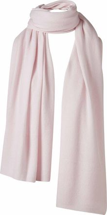 Kinross Cashmere Garter Trim Travel Wrap in Shell at Nordstrom