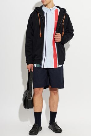 Loewe Hoodie, Mens, Black