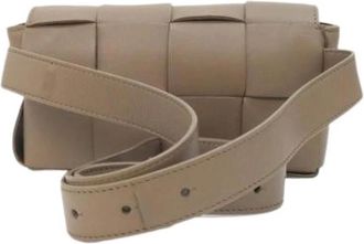 Bottega Veneta Borsa a vita Pre-owned in pelle di agnello - - Pre-owned - Donna - Beige - ONE SIZE