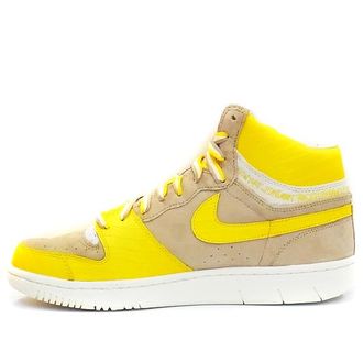 Nike x Stussy Court Force Hi Yellow Beige 312270-271