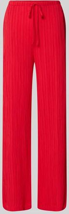 Freequent Hose mit Strukturmuster Modell Grsvalse in Rot, Gr&ouml;&szlig;e XXL