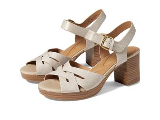 S&ouml;fft Lacie Womens Sandals Tapioca Grey : 6.5 M (B), Leather/Rubber