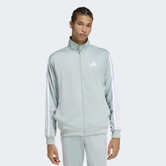 adidas Trainingsjacke ADIDAS SPORTSWEAR DAYREADY TRACK, Herren, Gr. XXL, wonder sage, Obermaterial: 100% Polyester, Jacken Trainingsjacke