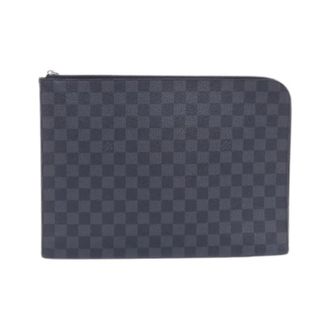 Louis Vuitton Pre-owned Damier Graphite Pochette Jour GM clutch bag - - Pre-owned - Uomo - Nero - ONE SIZE