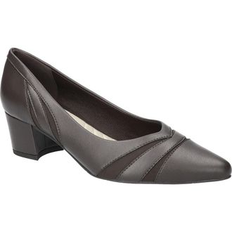 Easy Street Lizbeth Block Heel Pump in Brown-Lamy at Nordstrom, Size 6.5