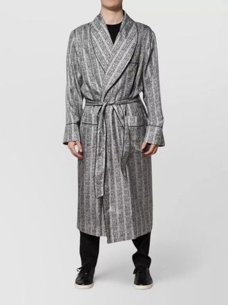 Dolce & Gabbana floral robe coat wrap long jacket
