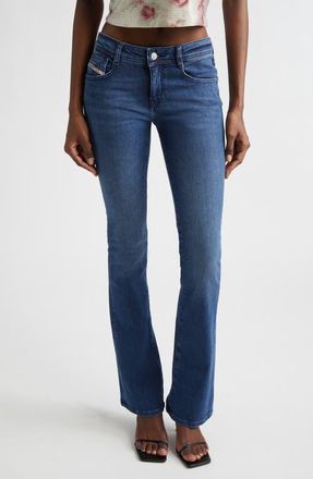 Diesel 1969 D-Ebbey Low Rise Bootcut Jeans in Denim at Nordstrom, Size 28