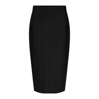 Masai Elegant Black Skirt Stephanie 1008383 - female - Masai - Midi Skirts - Black - M - Skirts