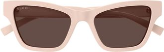 Gucci Sunglasses Gg1982 S 004 Pink/Brown Women