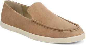 Vince Sammy Suede Loafer Sneaker in Birchwood Leather at Nordstrom, Size 11.5