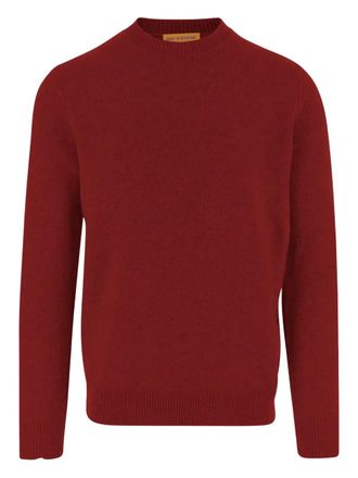 Guest In Residence crew-neck ribbed cashmere sweater - men - Cashmere - L - Red