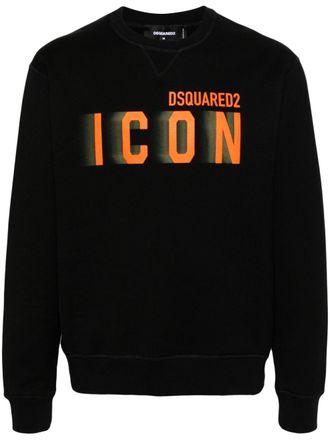 Dsquared2 Icon Blur Cool Fit cotton sweatshirt - men - Cotton - S - Black