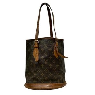 Louis Vuitton Pre-owned Bucket Bags, female, Brown, Size: ONE SIZE Pre-owned Petit Bucket Monogram Tote Bag